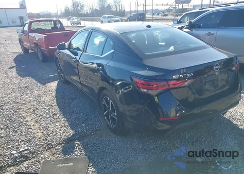 2024 Nissan Sentra Sv Xtronic Cvt из США, поврежденный, VIN 3N1AB8CV7RY345648